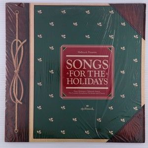Hallmark Presents Songs For The Holidays, 1987 Christmas LP Record 627XPR9706B